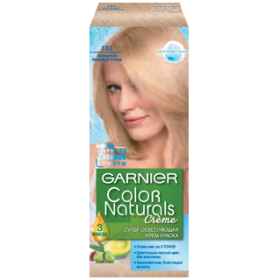 Garnier Color Naturals 131 (оттенок Холодный бежевый блонд) - отзыв о цвете и стойкости