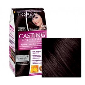 Отзыв о краске для волос Loreal Casting Creme Gloss (оттенок 323 Черный шоколад)
