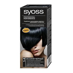Крем-краска для волос Syoss Color (оттенок 1-4 Иссиня-черный)