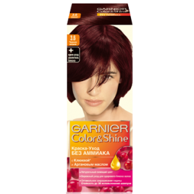 Garnier Color Shine 3.60 Черная вишня - цвет, оттенок, стойкость