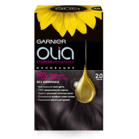 Краска для волос Garnier Olia 2.0 Черный цвет - отзыв