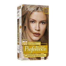Краска для волос L'OREAL Recital Preference (оттенок 8.1 Копенгаген Светло-русый Пепельный)