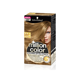 Миллион Колор 8-0 (цвет Песочный блонд) от Шварцкопф - отзыв о стойком оттенке